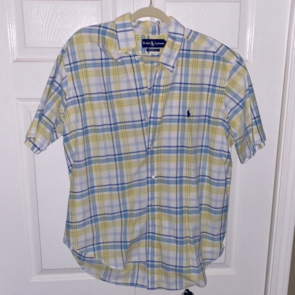 Ralph Lauren Other - Ralph Lauren Classic Fit Plaid Dress Shirt / Button Down Short Sleeve